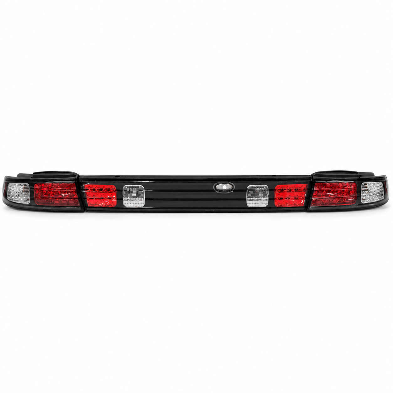 Kanza S14 Tail Lights Black Housing 3pcs LED